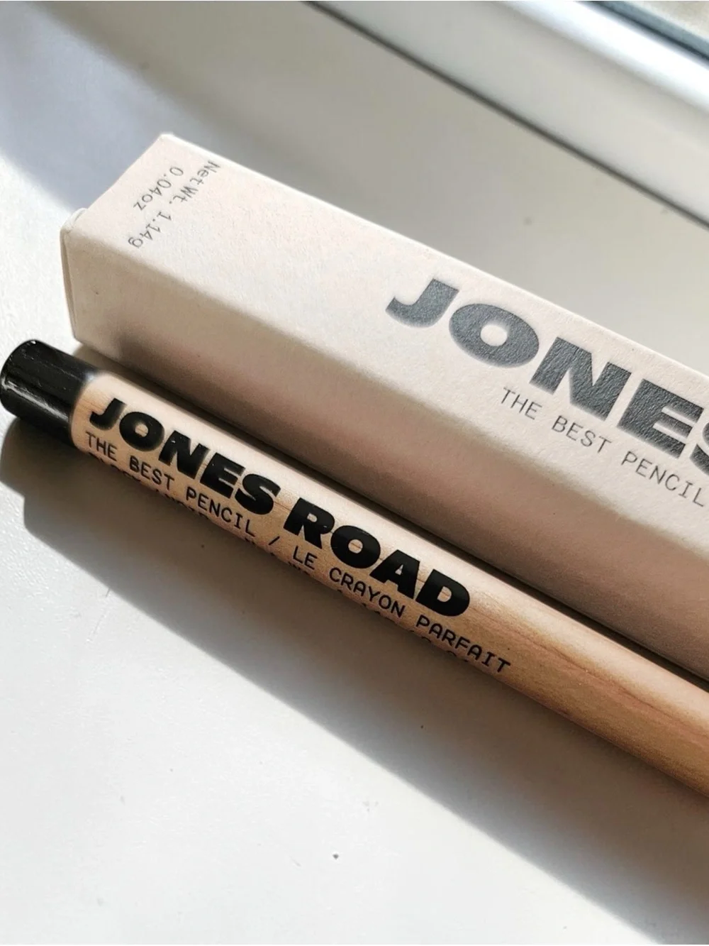 💎 Jones Road The Best Pencil Noir Black New In Box Full-Size
